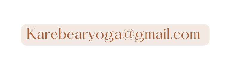 Karebearyoga gmail com